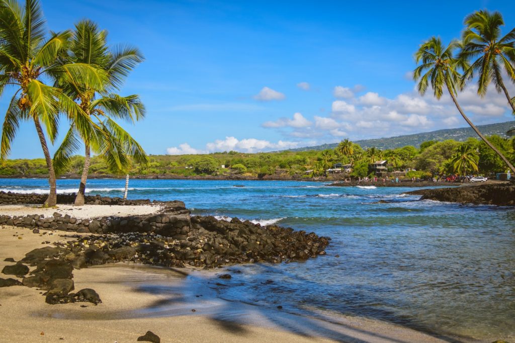 best beach in kona